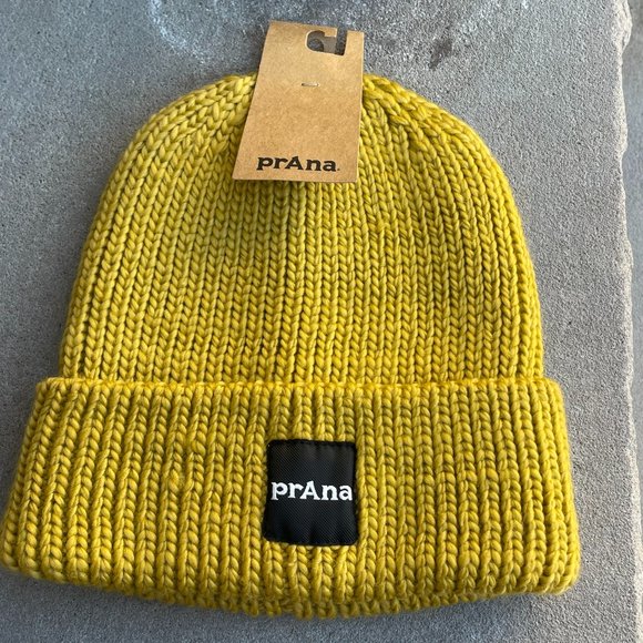 Prana Accessories - prAna LOGO BEANIE Unisex Men's Women's Winter Hat NWT